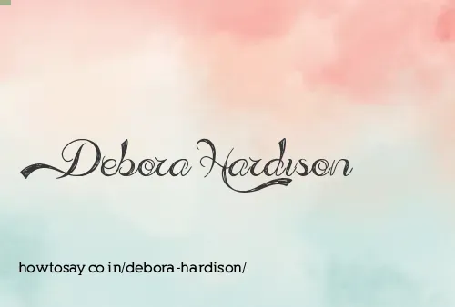 Debora Hardison