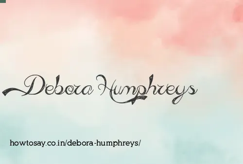 Debora Humphreys