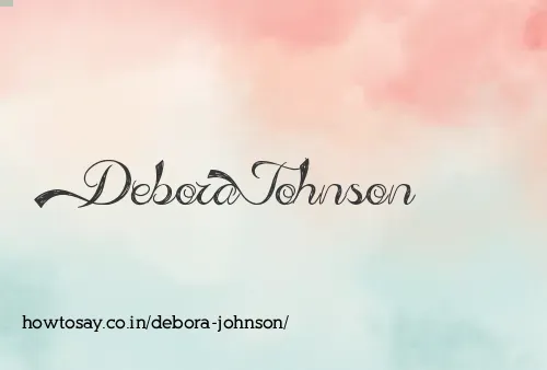 Debora Johnson