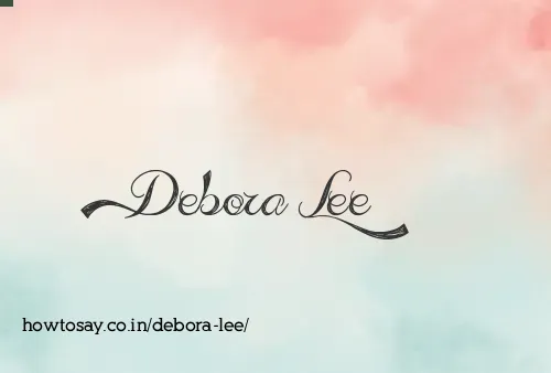 Debora Lee