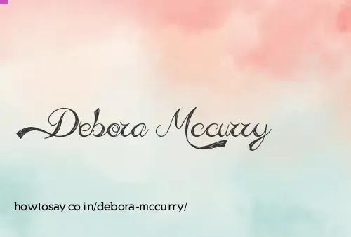 Debora Mccurry
