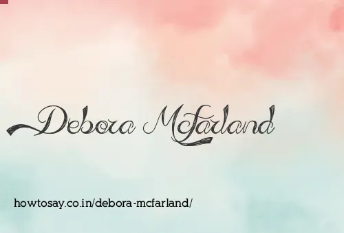 Debora Mcfarland