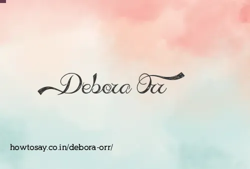 Debora Orr