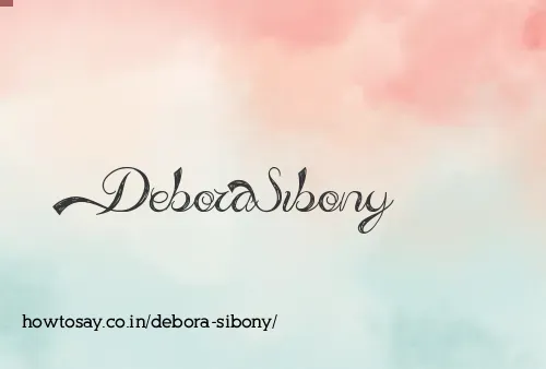 Debora Sibony
