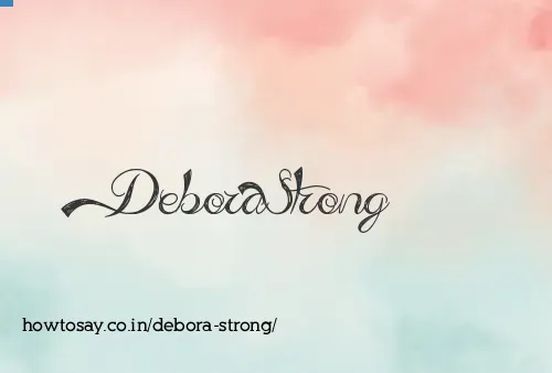 Debora Strong