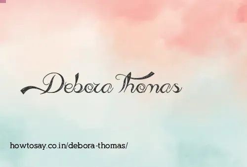 Debora Thomas