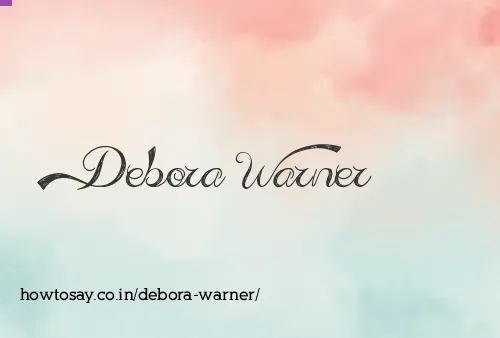 Debora Warner