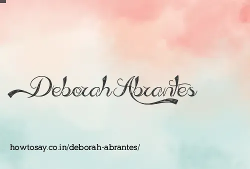 Deborah Abrantes
