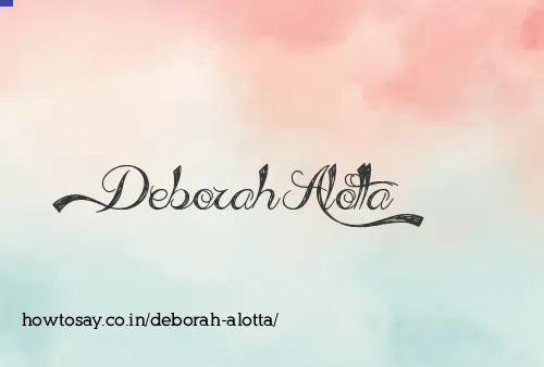 Deborah Alotta