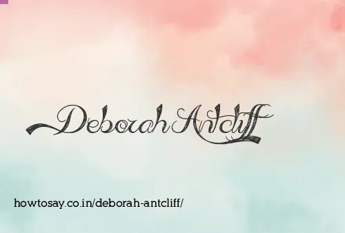 Deborah Antcliff