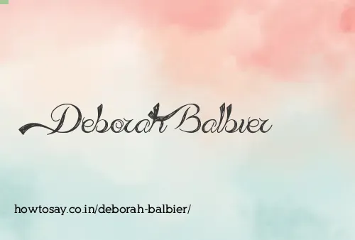 Deborah Balbier