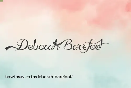 Deborah Barefoot