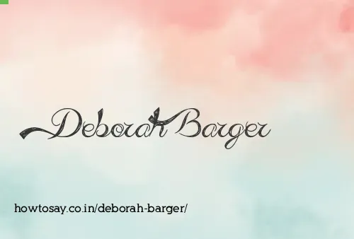 Deborah Barger