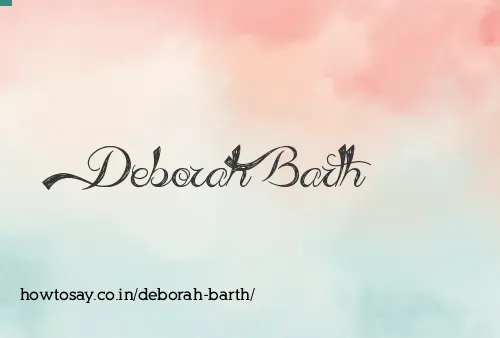 Deborah Barth