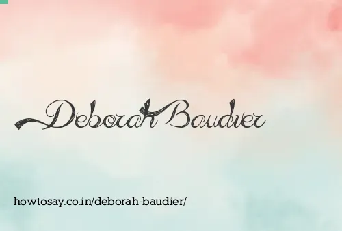 Deborah Baudier
