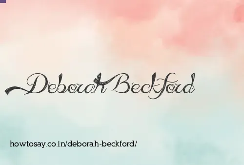 Deborah Beckford
