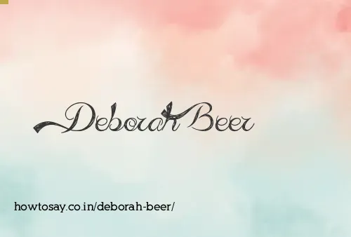 Deborah Beer