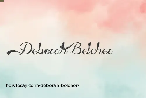Deborah Belcher