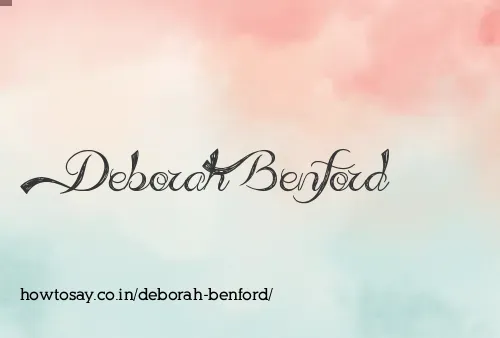 Deborah Benford