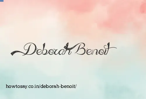 Deborah Benoit