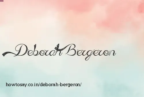 Deborah Bergeron