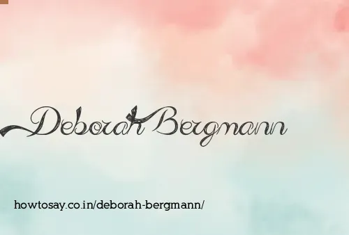 Deborah Bergmann