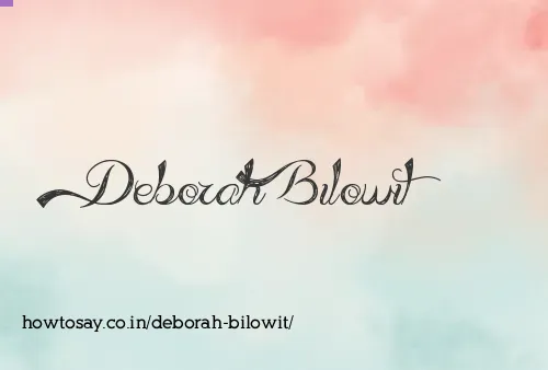 Deborah Bilowit
