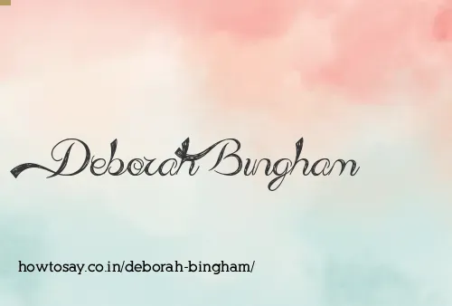 Deborah Bingham