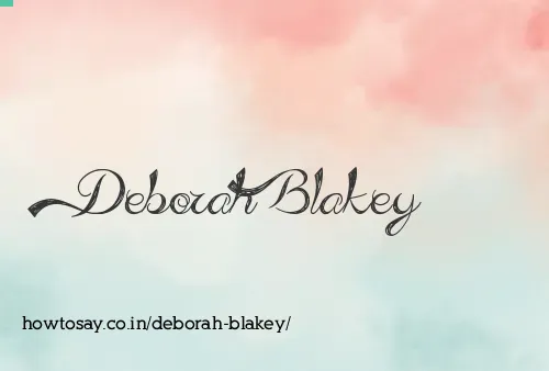 Deborah Blakey