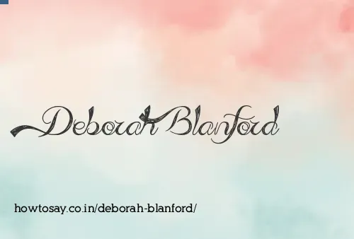 Deborah Blanford