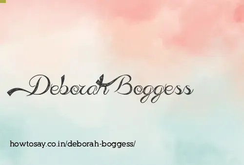 Deborah Boggess