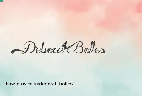 Deborah Bolles