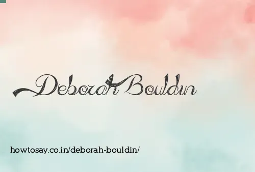 Deborah Bouldin