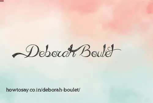Deborah Boulet