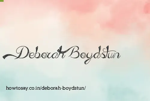 Deborah Boydstun
