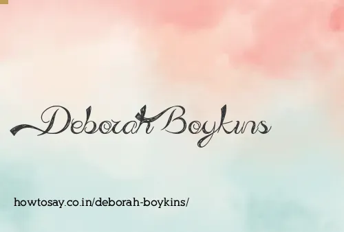 Deborah Boykins