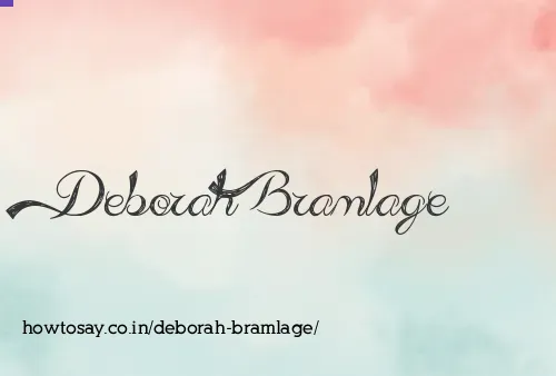 Deborah Bramlage