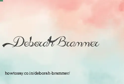 Deborah Brammer