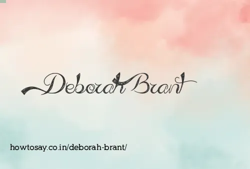Deborah Brant