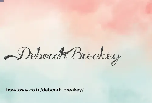 Deborah Breakey