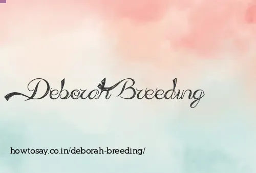 Deborah Breeding