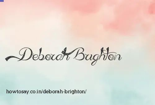 Deborah Brighton