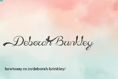 Deborah Brinkley
