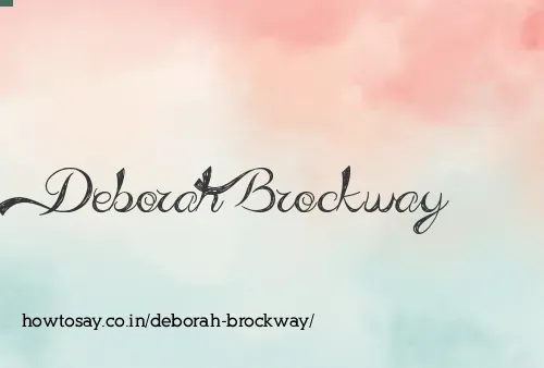 Deborah Brockway