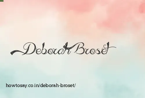 Deborah Broset