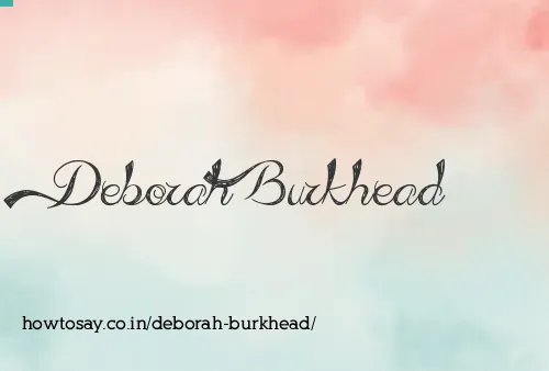 Deborah Burkhead