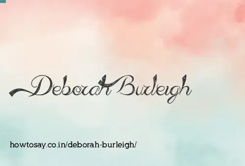 Deborah Burleigh