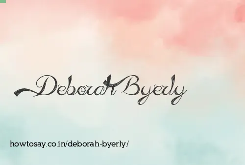 Deborah Byerly