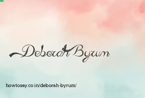 Deborah Byrum