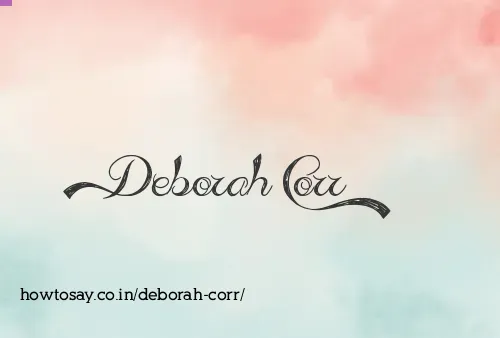 Deborah Corr